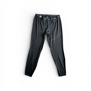 Patagonia Capilene midweight baselayer Men's black thermal bottoms Sz XL